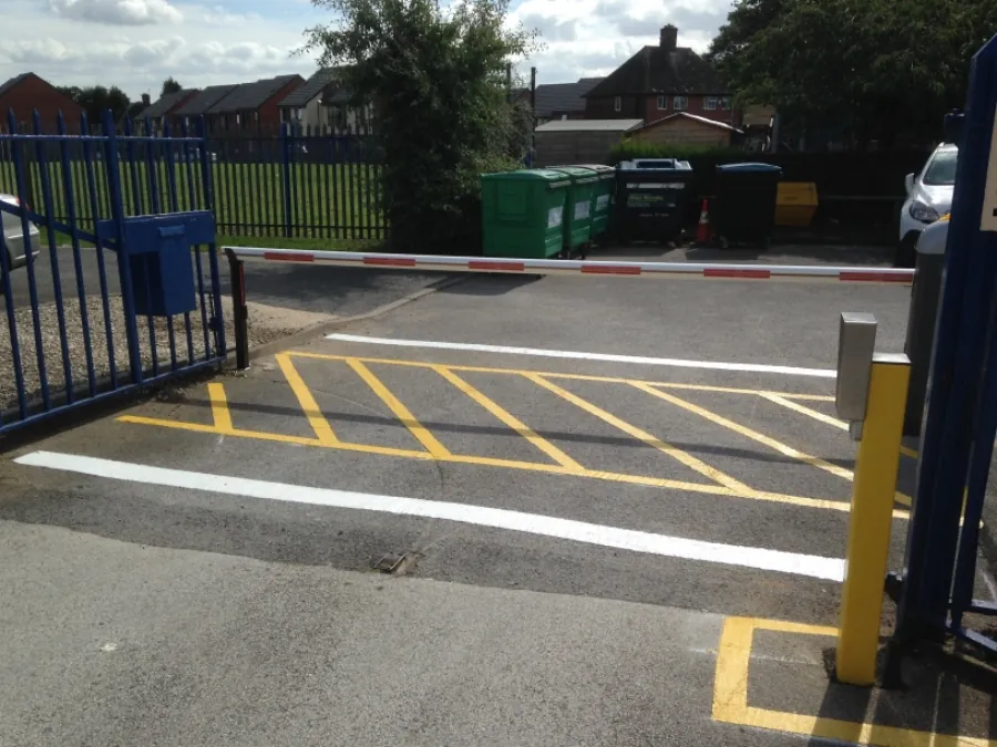 School security barrier system