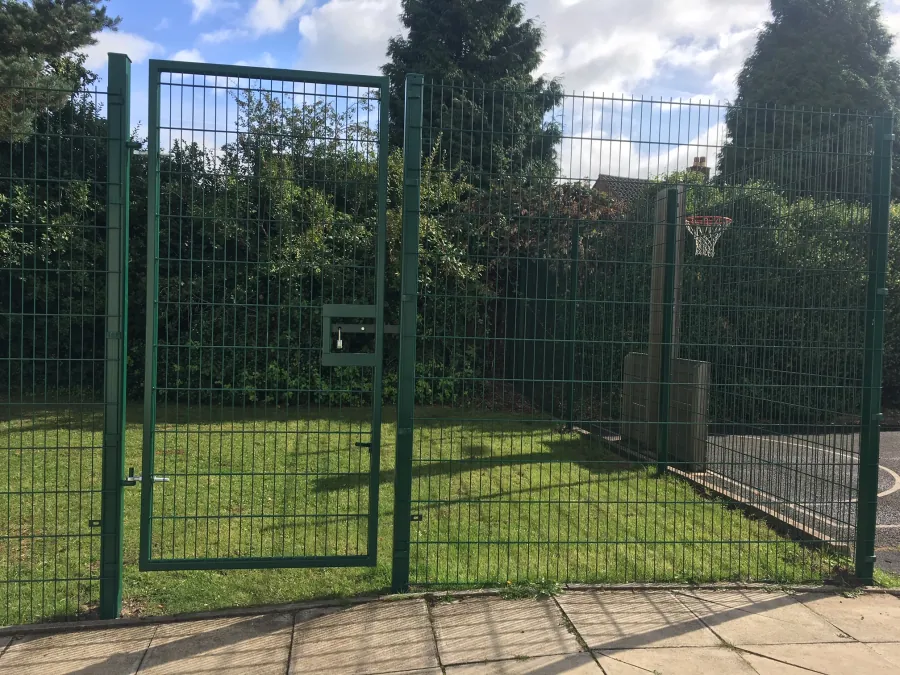 School security fencing