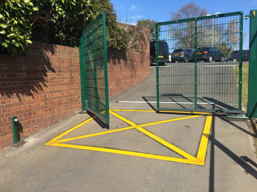 School automated entrance gates