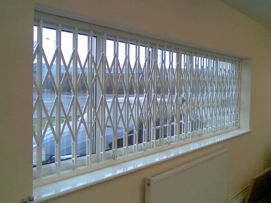 Security grilles and physical deterrents